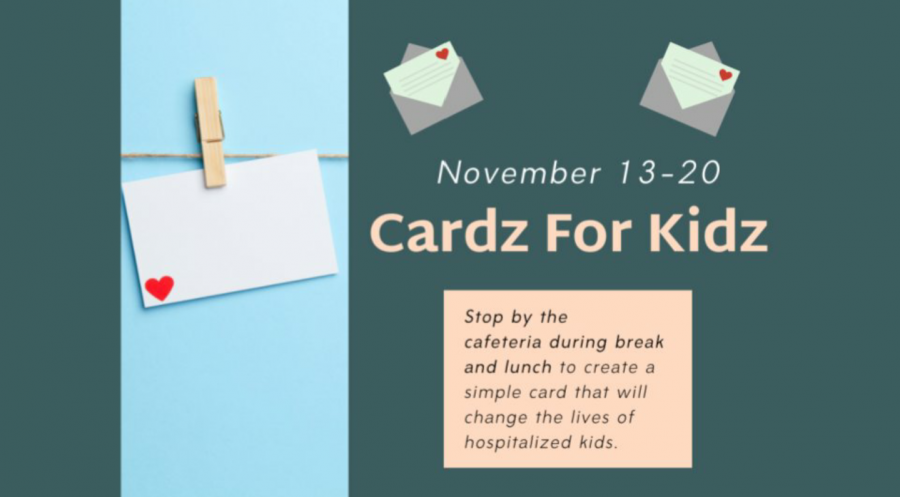 Family and Community Services Classes to Send Cards to Hospitalized Kids