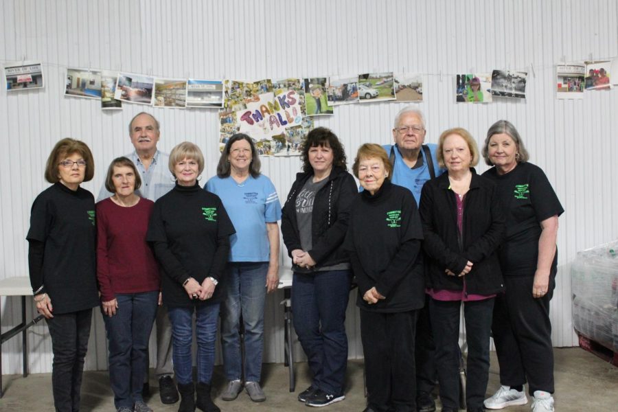 Board members and volunteers of the Freestone County Cancer Support Group. Board members are Spain Trask, Diana Lewis, Janet Bulger, Jane Morrison, John Fry, and Bettye Trask.