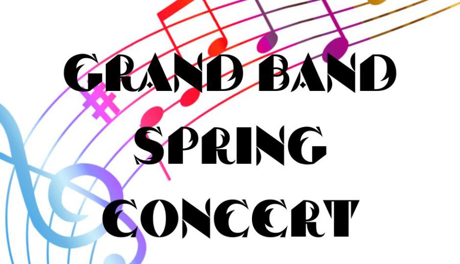 Grand Band Prepares for Spring Concert