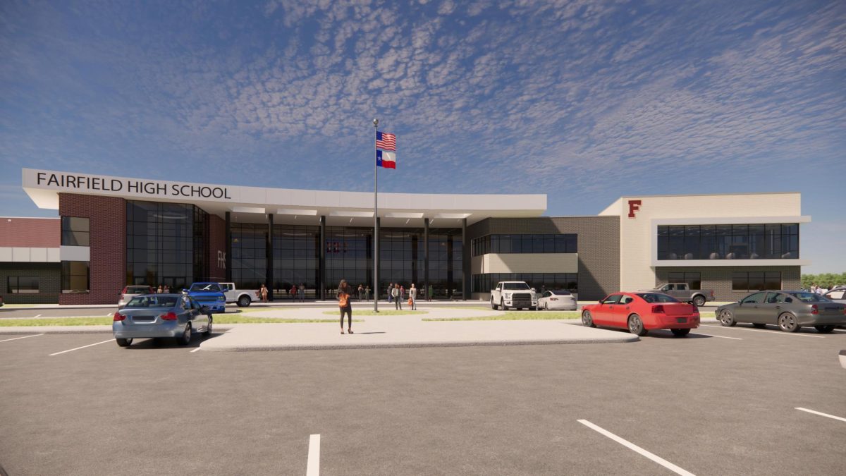Image of external view of proposed new high school facilities.